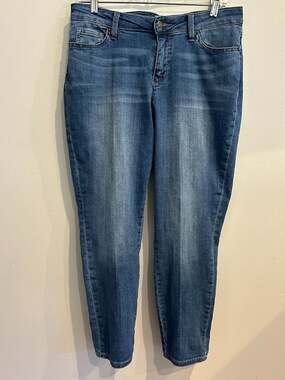 Westport Signature Fit Boyfriend Jeans Women's Size 8 Stretch Medium Blue